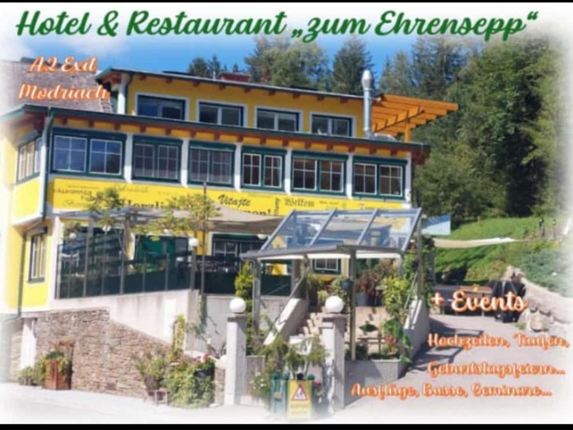 Gasthof Klug Zum Ehrensepp Modriach Bagian luar foto